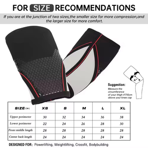 Knee Sleeves Weightlifting <b>Men</b> & Women 7mm Thick Premium Neoprene Weight Lifting Knee Sleeve Squat Knee Sleeves for <b>Men</b> - Product Image 6