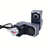 Moteur CC sans balais à frein magnétique fiable, à alésage creux à 90 degrés, avec boîte de vitesses de type L pour convoyeur incliné et AGV