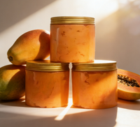 Savon Artisanal Papaye Éclaircissant Anti-Acné et Blanchissant pour le Visage, Marque Privée, Savon Molato Éclaircissant