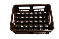 Caisse de transport et de distribution de lait empilable en plastique robuste pour 24 bouteilles JOIN