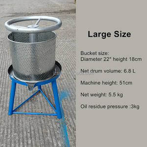 Precio al por mayor Manual vegetal relleno pimienta fruta exprimidor máquina de prensa mano grasa escoria pastel máquina de prensado - Product Image 3