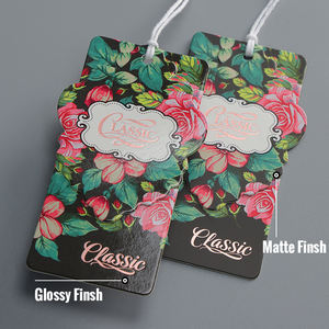 Logotipo de marca personalizado de alta calidad para etiquetas colgantes de ropa, etiquetas colgantes de papel, joyería de lujo, camisetas, tienda de ropa, etiquetas colgantes personalizadas - Product Image 2