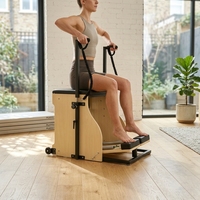 Chaise Wunda MJD tendance, équipement de Pilates de qualité supérieure pour studio commercial, idéal pour les entraînements corporels.