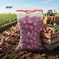Hoge kwaliteit geweven gaas zakken voor landbouw, fruit en groente transport, rechtstreeks van de fabriek.