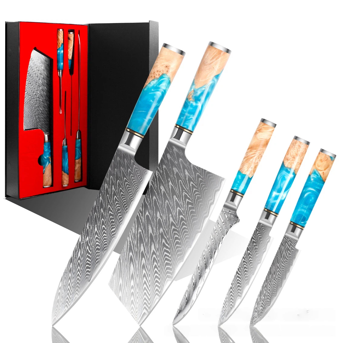 5-piece set, gift box packaging