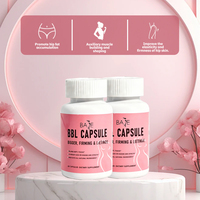Capsules à base de plantes naturelles pour l'équilibre hormonal des hanches et des fesses, soutien naturel, extrait de fenugrec, amélioration des fesses et des hanches