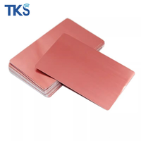 Cartes à puce métalliques durables en aluminium et acier inoxydable - Conformes ISO 7816, personnalisables pour l'accès/le paiement/le statut membre (Prêtes pour EMV)