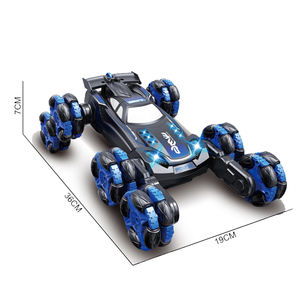 8WD Amazing Skidding Control remoto Juguete para niños 360 Grados Personalizado <span class=keywords><strong>Ocho</strong></span> <span class=keywords><strong>ruedas</strong></span> 450 Rotación RC Stunt Car con cargador incluido - Product Image 1
