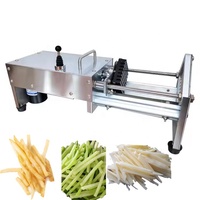 Vente directe d'usine, petite coupe-frites électrique automatique portable, machine à couper les frites en acier inoxydable