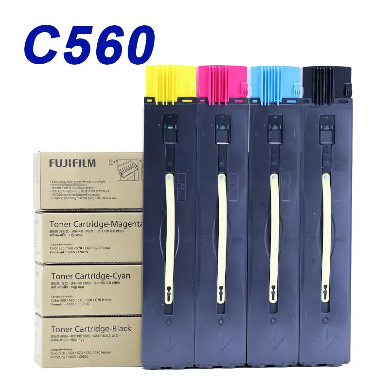 March EXPO ban đầu 560 550 C60 C70 70 60 cho Xerox C560 C550 Hộp mực trống đơn vị OPC màu bột mực cho máy in