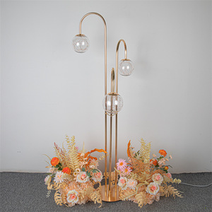 Lampe en cristal acrylique LANJO à 3 têtes, ornement de guidage en cristal, accessoires de mariage, aménagement de piste, lumières décoratives créatives - Product Image 6
