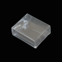 Boîte Cadeau Personnalisable en Plastique PET Rectangulaire Transparente, Matériaux Recyclés, pour Thé, Bonbons, Pâtisseries, Aliments, Boissons, Jus