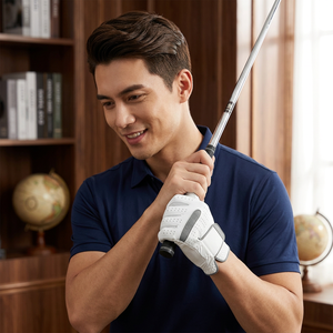 Gants de golf pour hommes sur mesure, haute qualité, antidérapants, dernier design, cuir véritable, respirants, usage sportif, norme internationale - Product Image 3