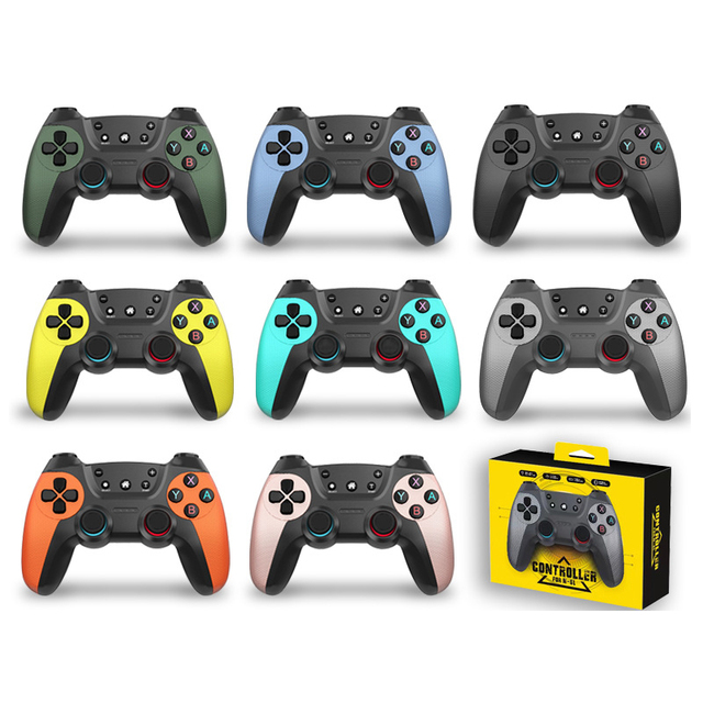 Private Mould NS Wireless BT Game Controller Six Axis Gyroscope Dual Motor Vibration Joystick for Switch Lite OLED P3 Console