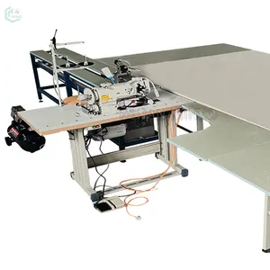 automatic blanket quilt hemming trimming machine carpet tape edge overlock sewing machine price