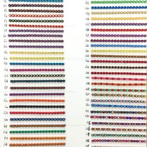 หินคริสตัลประดับพลอยเทียมถ้วยพลาสติกประดับพลอยเทียมสีเอบี - Product Image 3