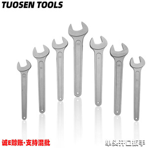 ประแจปากตายแบบปลายเปิด Tuosen ขนาด 55 มม. เมตริก เหล็กกล้าคาร์บอนสูง เกรดอุตสาหกรรม สีเทา - Product Image 3