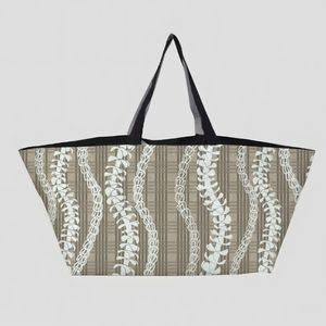 Hawaiian Aloha koleksiyonu <span class=keywords><strong>Pp</strong></span> örme kadın çantası kolu ile çita Puakenikeni baskı özel Logo su geçirmez alışveriş çantası - Product Image 5