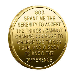 Moneta Commemorativa PANBO YBQX-0113 'Svezzamento della Farfalla' Bicolore in Ferro Pressofuso Placcato, Collezione Filosofia della Vita per Casa - Product Image 3