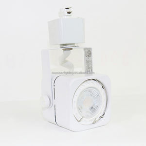 Mini carré led <span class=keywords><strong>spot</strong></span> <span class=keywords><strong>sur</strong></span> <span class=keywords><strong>rail</strong></span> 2 fils boîtier blanc luminaires <span class=keywords><strong>sur</strong></span> <span class=keywords><strong>rail</strong></span> avec fil exposé pour ampoules LED <span class=keywords><strong>GU10</strong></span> G5.3 MR16 - Product Image 3