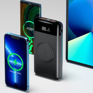 Nhà Máy ban đầu xu hướng sản phẩm 2025 mới đến tùy chỉnh được xây dựng trong cáp 27000mAh sạc không dây di động ngân hàng điện 20000mAh - Product Image 4