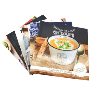 <span class=keywords><strong>Livre</strong></span> de recettes de catalogue de livres photo imprimé personnalisé à couverture rigide en couleur haut de gamme avec papier couché et pelliculage - Product Image 1