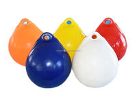 Marine A Type Amarrage Bateau Bouée Boule Gonflable PVC Rond Pare-chocs Bateau Ailes