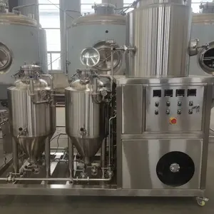 100L küçük bira ekipmanı evde bira yapma ekipmanı al yapımı bira bira fermantasyon tank makinesi
