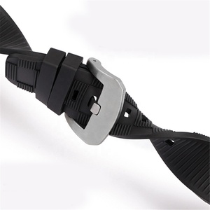 <span class=keywords><strong>Bracelet</strong></span> de montre respirant en caoutchouc fluoré Somiis orange de haute qualité 20 mm 22 mm pour <span class=keywords><strong>bracelet</strong></span> à dégagement rapide GT - Product Image 5