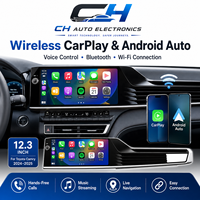 Système de navigation GPS pour Toyota Camry 2024, écran tactile HD 12,3 pouces, Android Auto sans fil, CarPlay, radio stéréo Bluetooth