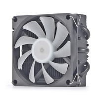 Radiateur CPU haute performance couleur noire LGA1700 1200 115x AM4 AM5 3 caloducs ventilateur 9cm refroidissement 53mm de hauteur pour châssis TDP 125W