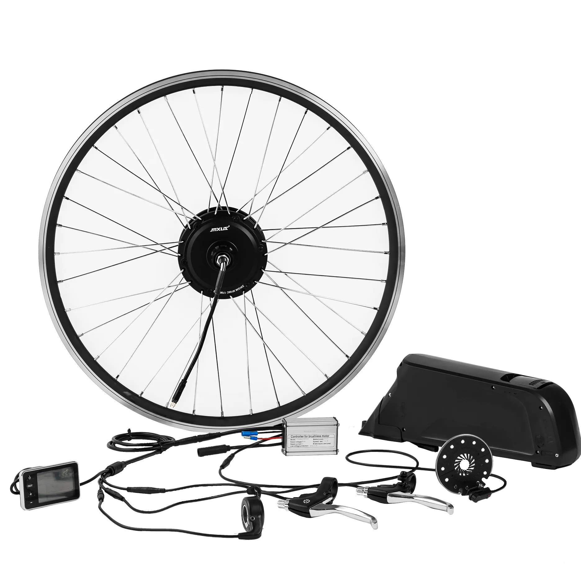 MXUS-kit de motor de cubo de CC para bicicleta eléctrica, rueda eléctrica sin escobillas, 250w, precio bajo