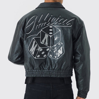 Veste universitaire pour homme de haute qualité, personnalisée, élégante, avec broderie en chenille, en cuir véritable, imperméable, design Letterman court