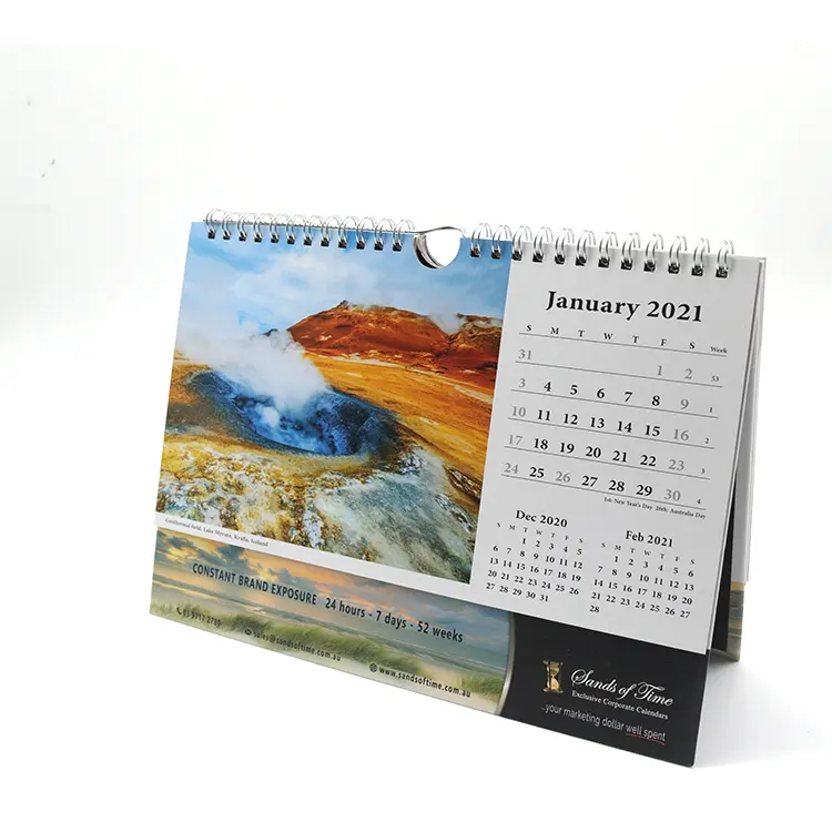 China Manufacturer Hot Sale Factory Direct Table Calendar