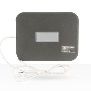 Coussin chauffant électrique pour la taille, réutilisable, alimenté par USB, 5V, 7W, gris, JC9990 - Product Image 1