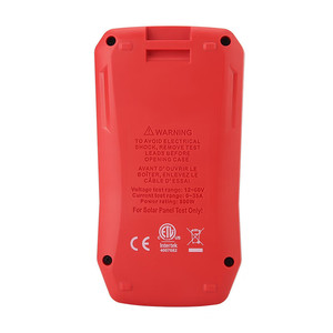 Medidor de Potencia Solar MPPT UNI-T UT673PV, Probador de Potencia Máxima Fotovoltaica, Voltaje de Circuito Abierto, Corriente de Cortocircuito, Pmax Voc - Product Image 3