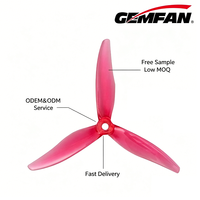 Hélices Gemfan 51366 MCK ReV3 PC de haute qualité, 3 pales, 2 paires pour pièces de drone de course FPV