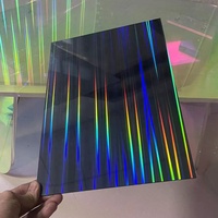 Plaques acryliques anti-âge effet miroir Abyss or/argent 1220x2440mm, vente en gros, avec service de découpe