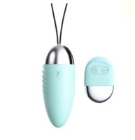 Henghao TD-01 Kabelloser Ferngesteuerter Silikon Wasserdichter Ei-Vibrator für Weibliche Masturbation mit Frequenzumstellung