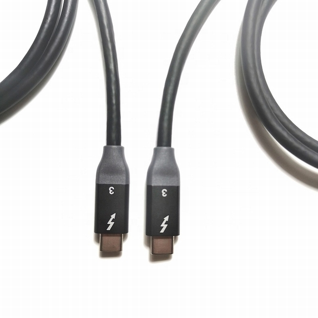 Stable Fast Transmission USB-C to USB-C 5A 100W 40Gbps Nylon Metal Computer Cable for IOS 5K