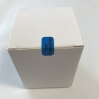 Étiquettes/autocollants de sécurité anti-contrefaçon sans résidus en PET pour usage cosmétique, vente en gros