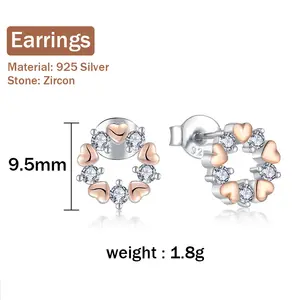 2024 nouveaux bijoux personnalisés pour femmes 925 à la mode zircons collier bijoux coréen diamant vintage pour boucles d'oreilles colliers ensembles