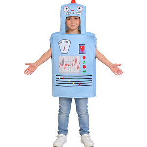 Disfraz de Robot para Niños, Color Azul, de 8 a 13 Años, para Fiestas de Halloween y Actuaciones - Product Image 2