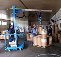 Seau de peinture dispositif de levage sous vide manipulateur pneumatique industriel de balance d'air machine de levage pour barils chimiques