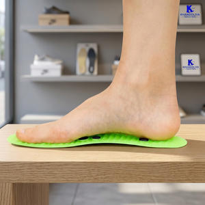 แผ่นรองรองเท้า K Star Acupressure Wonder สำหรับเพิ่มความสูง แผ่นรองฝ่าเท้าแม่เหล็กบำบัด นวดกดจุดฝ่าเท้า - Product Image 4