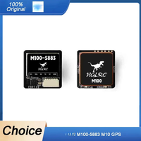 Module GPS HGLRC M100-5883 M10 avec boussole, antenne en céramique, indicateurs LED intégrés, 21x21mm pour avion FPV, pièces RC longue portée