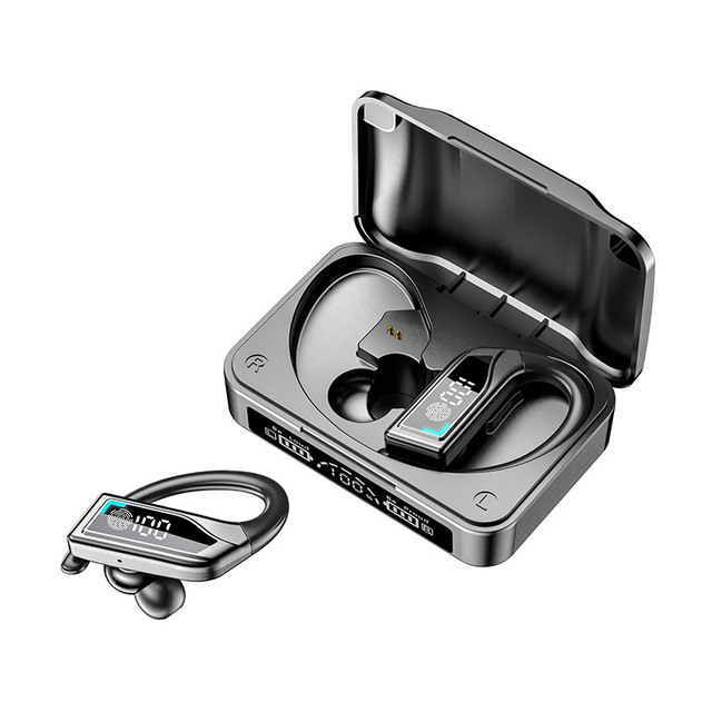 True Wireless In-Ear Bluetooth Headphones Studio Monitor HiFi Stereo Bass Earbuds with LED Battery Indicator for Audiophiles