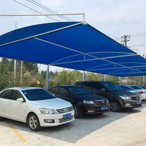 Voile d'ombrage en tissu HDPE, voile d'ombrage de voiture de parking personnalisé