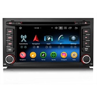 Autoradio EU Erisin ES6532S 7 pouces Octa-Core Android 16 avec CarPlay sans fil, GPS, lecteur DVD pour tableau de bord, compatible Seat Leon, DAB, BT5.0