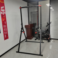 Tour de musculation multifonction professionnelle avec logo personnalisé, station de dips et barre de traction pour salle de sport, vente en gros